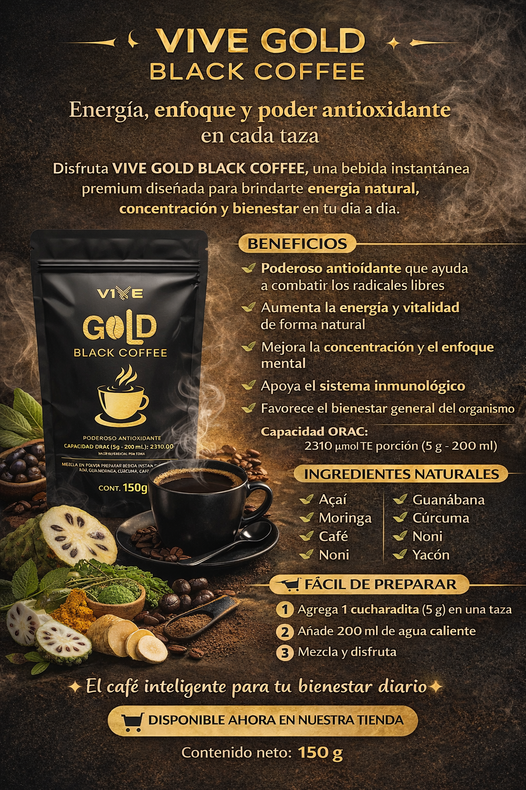 𝗚𝗢𝗟𝗗 𝗕𝗟𝗔𝗖𝗞 𝗖𝗢𝗙𝗙𝗘𝗘