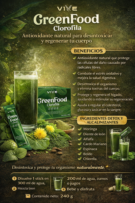 𝗚𝗥𝗘𝗘𝗡 𝗙𝗢𝗢𝗗 𝗖𝗟𝗢𝗥𝗢𝗙𝗜𝗟𝗔